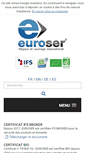 Mobile Screenshot of euroser.fr